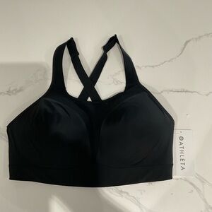 Athleta Women's Black Sports Bra 38DD